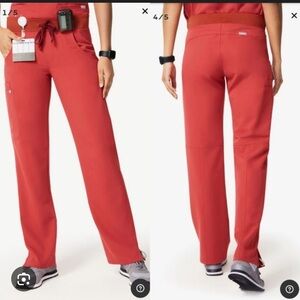 Figs Kade Scrub Pants in Clay